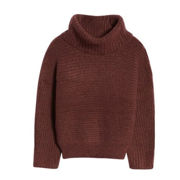 Leith Dolman Turtleneck Sweater - Picture 3 of 8